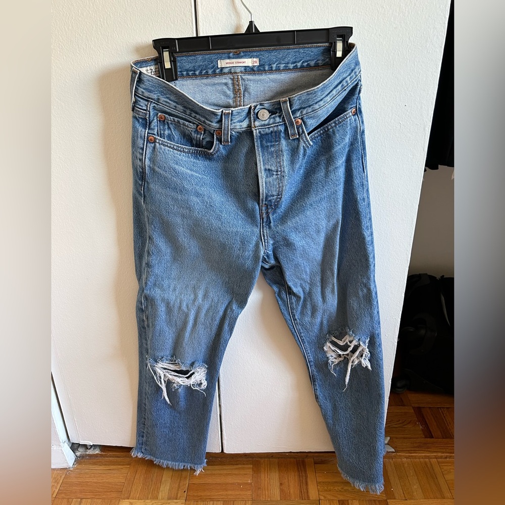 Levi’s wedgie straight fit jeans